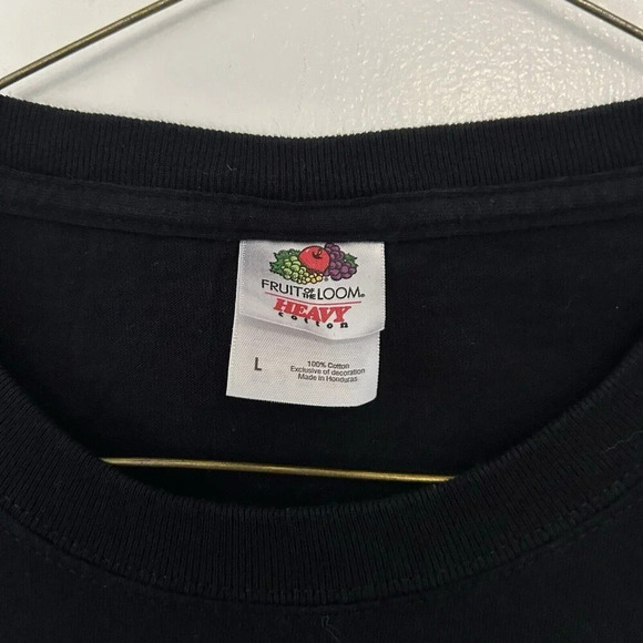 Vintage Geico Mens Short Sleeve Crewneck Graphic T-Shirt XL Black Green - Picture 3 of 3